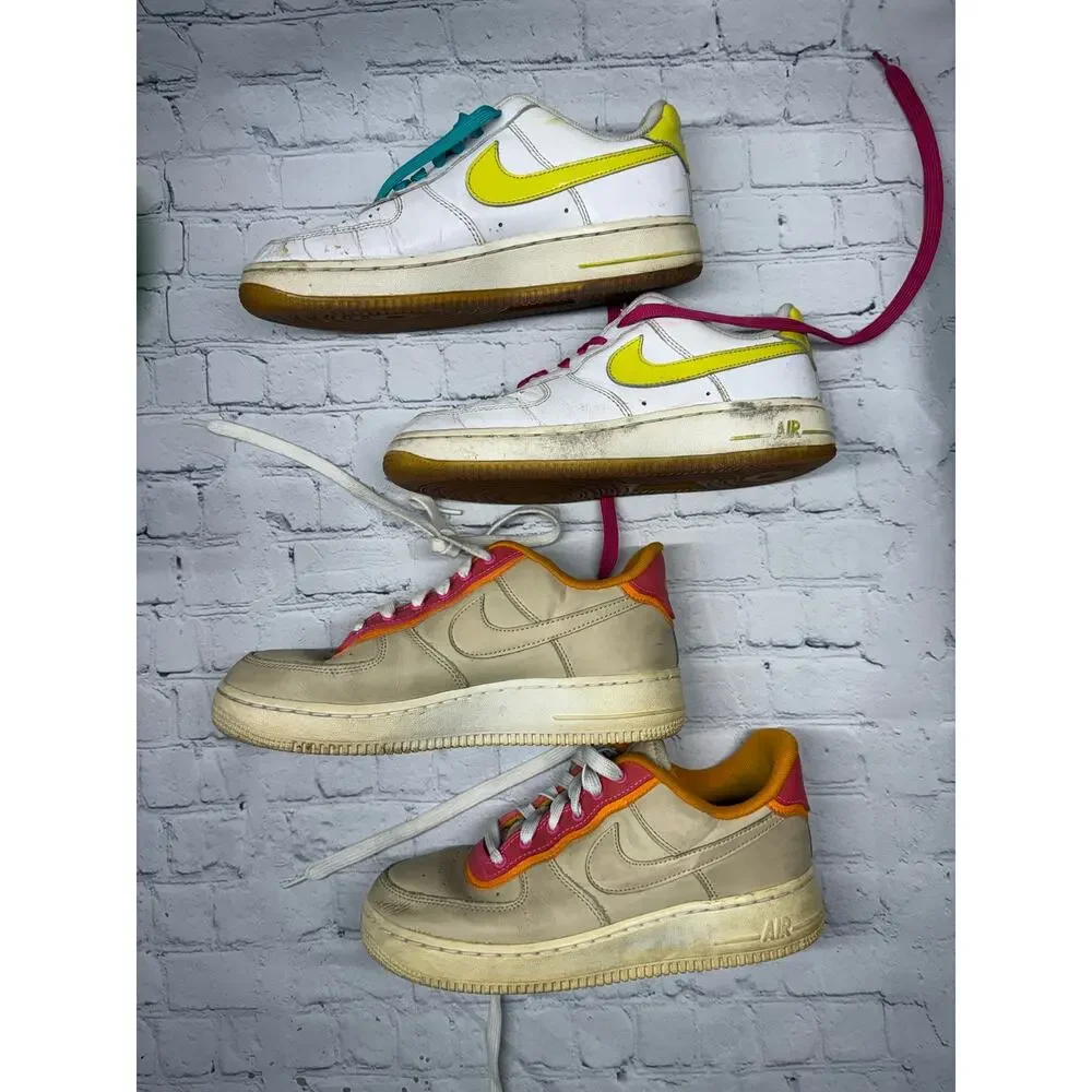 Set of 2 Nike Air Force 1 Low Girls Play Shoes